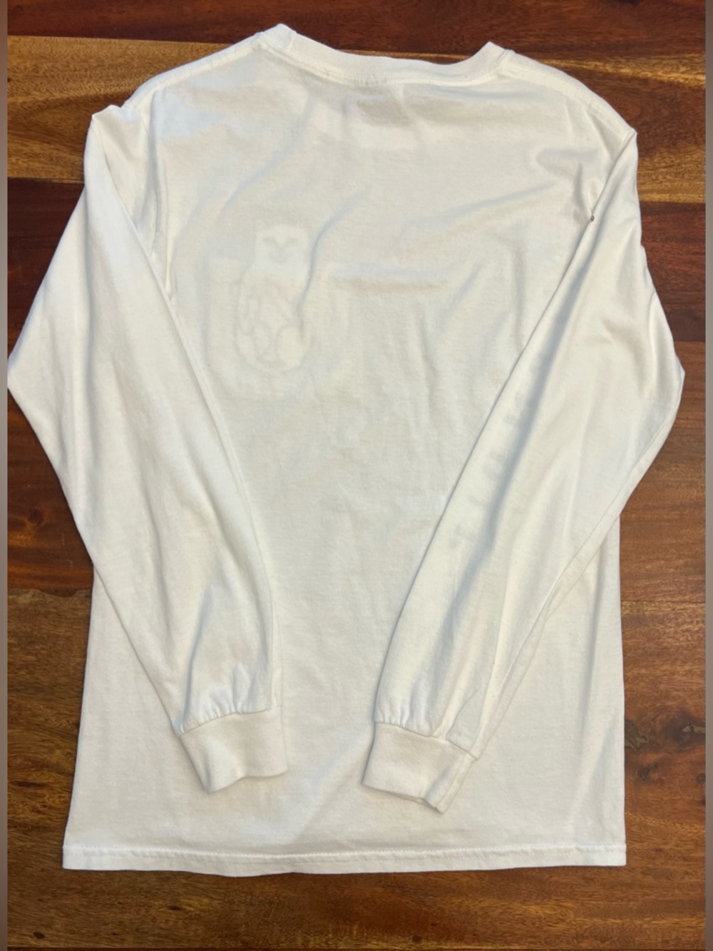 Ripndip White Long Sleeve Kids Pocket Tee with Cat Graphic - Picture 2 of 5